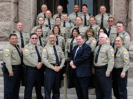 Constable Bruce Elfant and his deputies assist the citizens and courts of Travis County