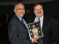Honoring Bruce Elfant's years at Precinct 5