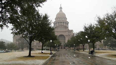 Snow at Capitol 2010