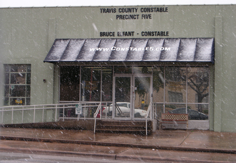 Snow in Austin 2010