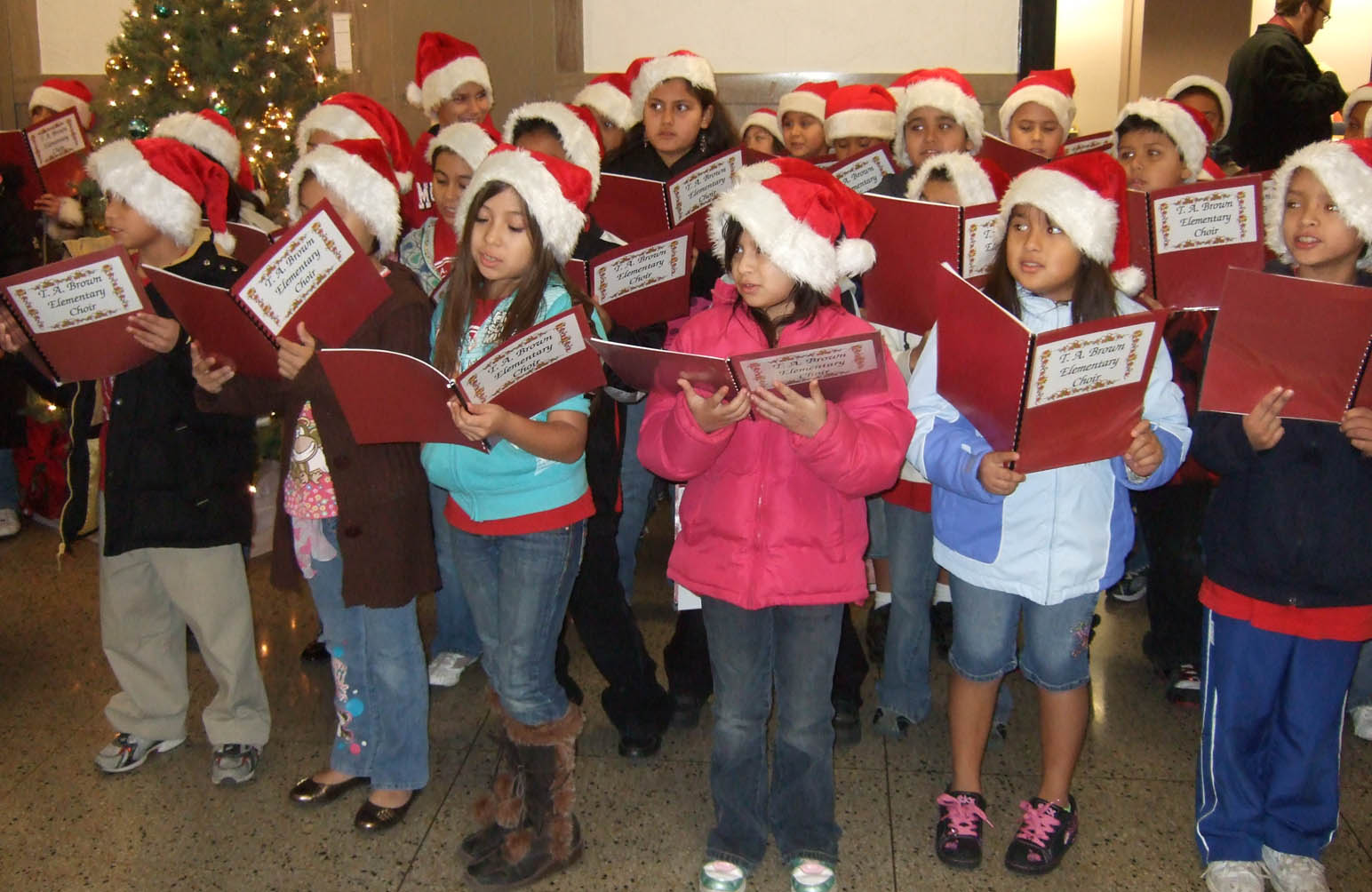 TA Brown Carolers TA Brown Carolers