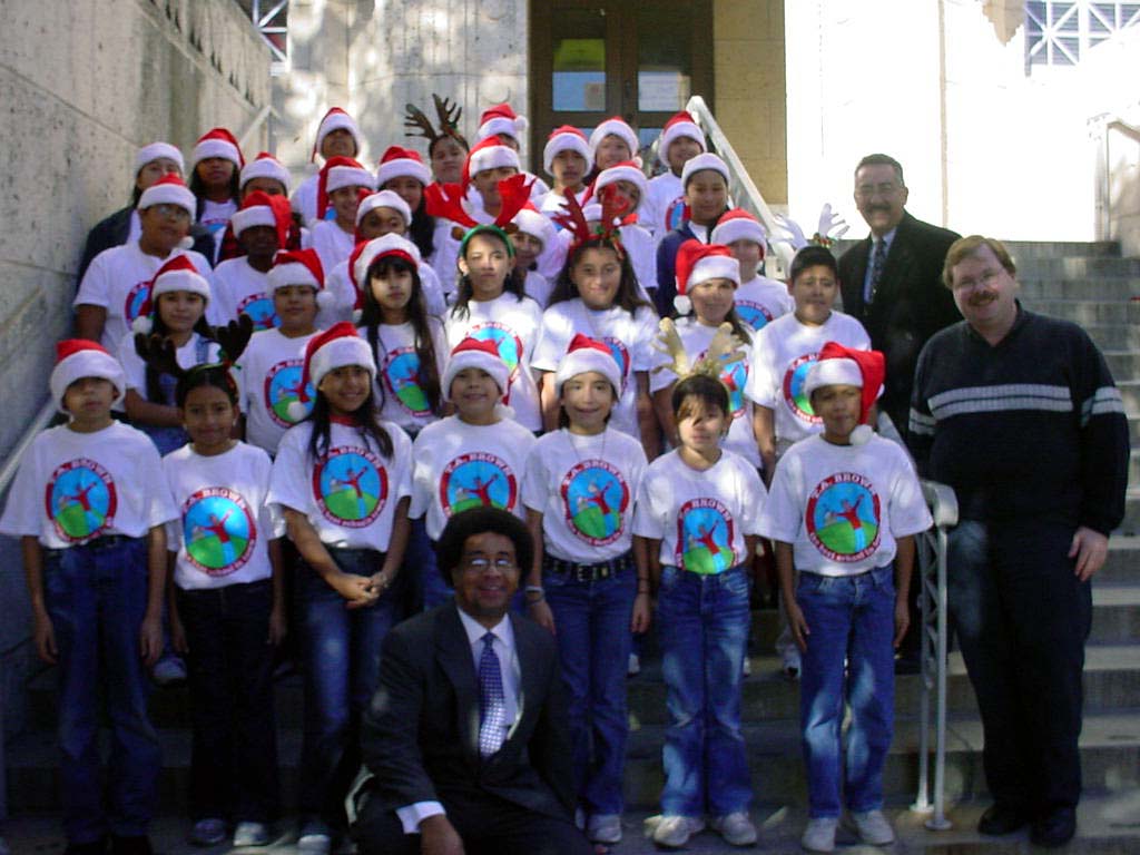Carolers with Constable