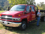 Seized truck