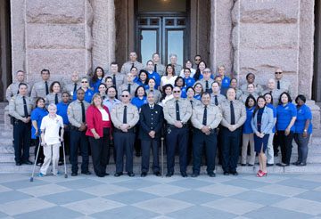 Constable Carlos Lopez and his staff assist the citizens and courts of Travis County
