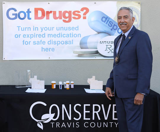 Constable Lopez introduces the new Drug Takeback Kiosk program