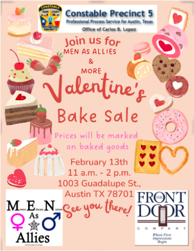 2026 Constable Pct 5 Valentines Bake Sale