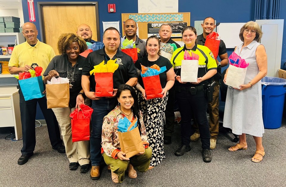 Constable 5 staff with care packages